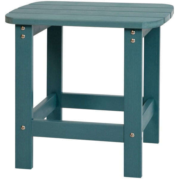 Flash Furniture Savannah Sea Foam 3Piece Set with 2 Outdoor Polyresin