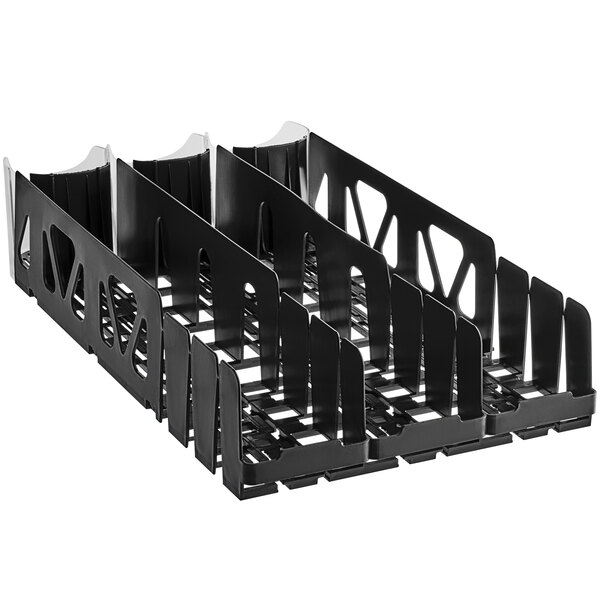 Avantco 178FST6LN32 6 Lane Pusher Glide Bottle Organizer for 32 oz. and