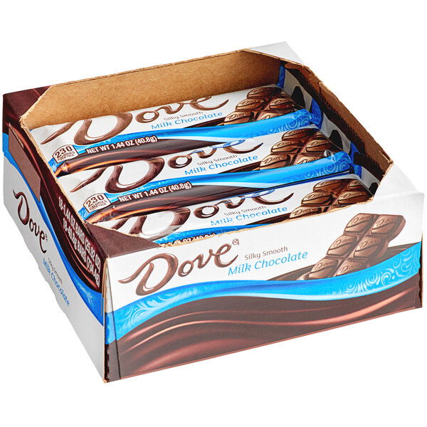 DOVE® Milk Chocolate Bar 1.44 oz. 18/Pack