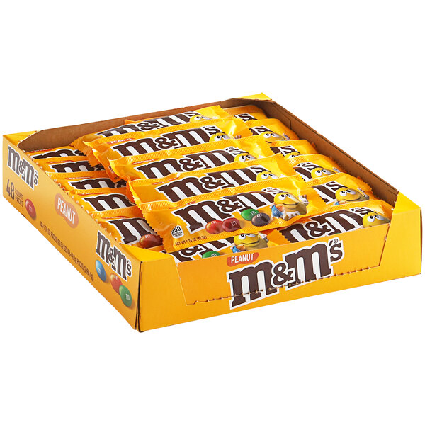 Bulk Peanut M&M's (384/Case) - WebstaurantStore