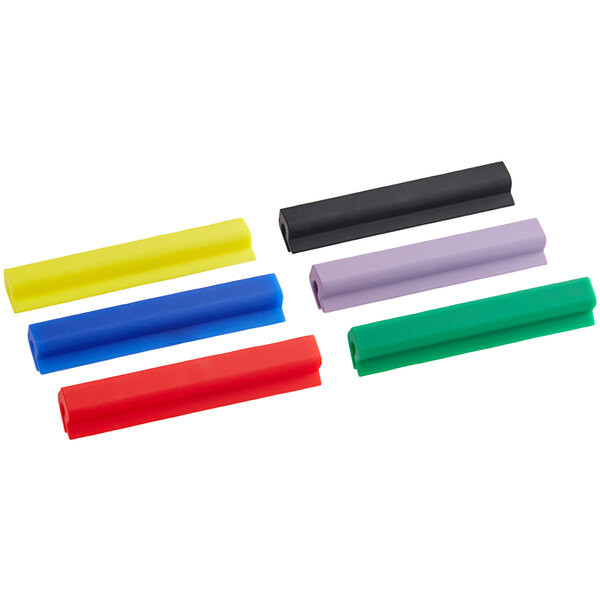 Baker's Mark 6" Variety Silicone Bun / Sheet Pan Clip Set for Product