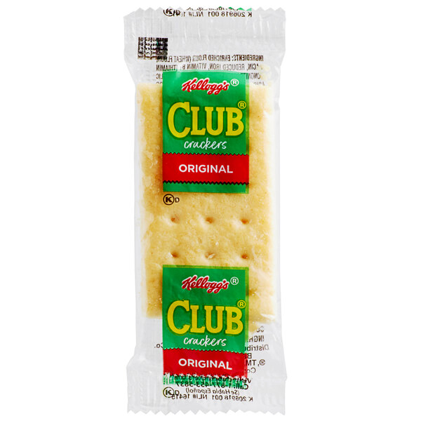 Kellogg's Original Club Crackers 2Pack 500/Case