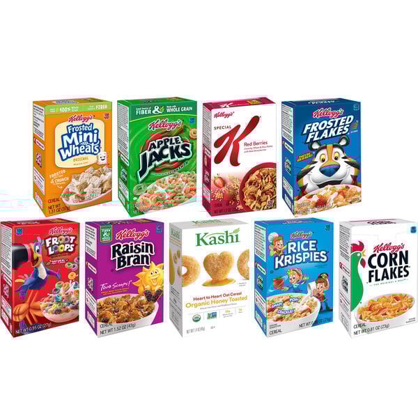 Kellogg's SingleServe Cereal Box Assortment in Bulk