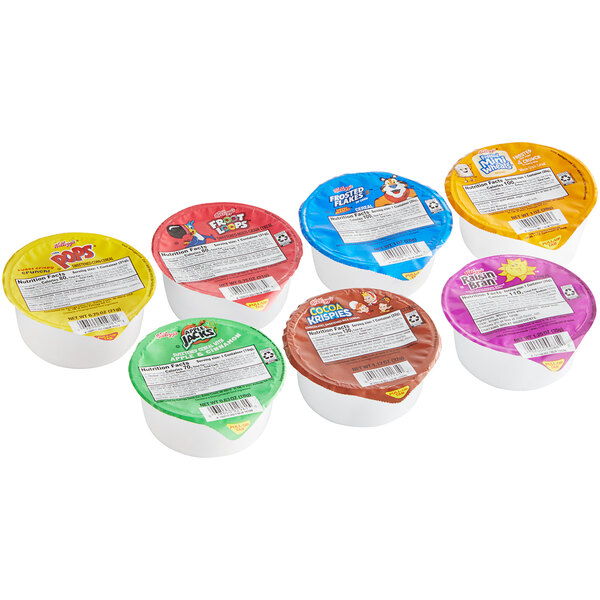 Kellogg's Favorite Cereal Bowl Pack Assortment 96/Case