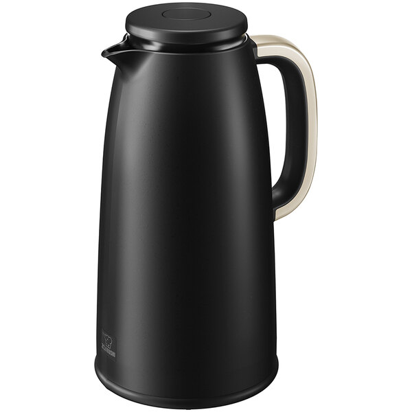 HF-116 弁当温蔵庫100V 220W Zojirushi AH-FAE10-BZ 34 oz. Imono Glass-Lined Black Vacuum Carafe