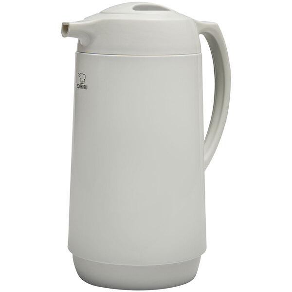Zojirushi AHGB10DWB 34 oz. White GlassLined Thermal Serve Carafe
