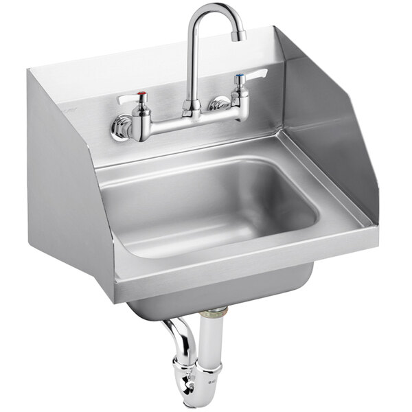 Zurn Elkay CHS1716LRSC 16 3/4" x 15 1/2" Wall Mounted Hand Sink with