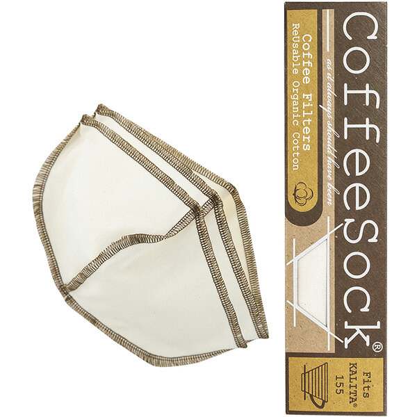 CoffeeSock Kalita Wave 155 Reusable Coffee Filter KAL15501 2/Pack