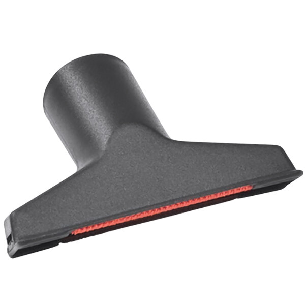 A black and red Clarke upholstery nozzle tool.