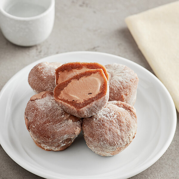 My/Mochi Double Chocolate Mochi Ice Cream 1.5 oz. 72/Case