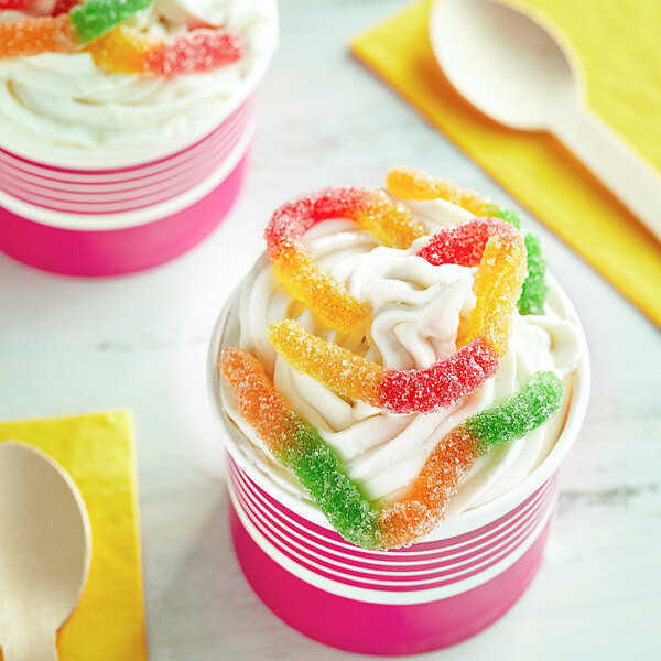 Kervan Sour Gummy Worms 5 lb. 4/Case