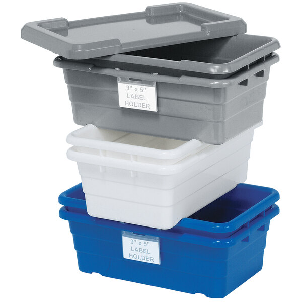 Quantum LID2417GY Gray Lid for TUB24178 and TUB241712 Cross Stack Tubs