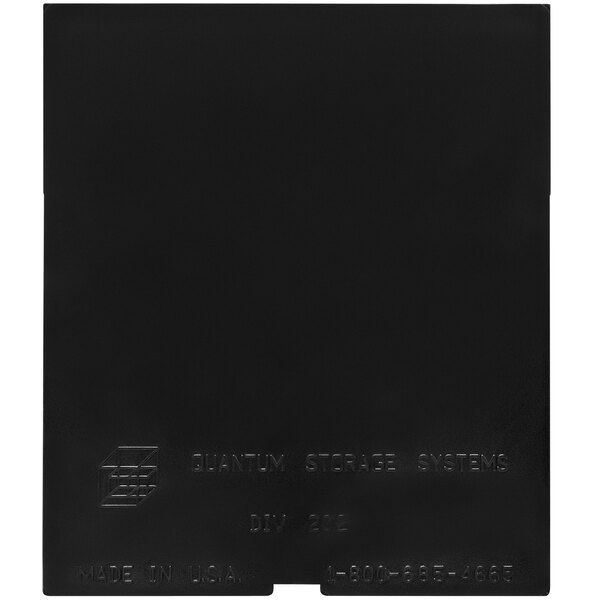 A black rectangular Quantum divider with white text reading "Quantum"