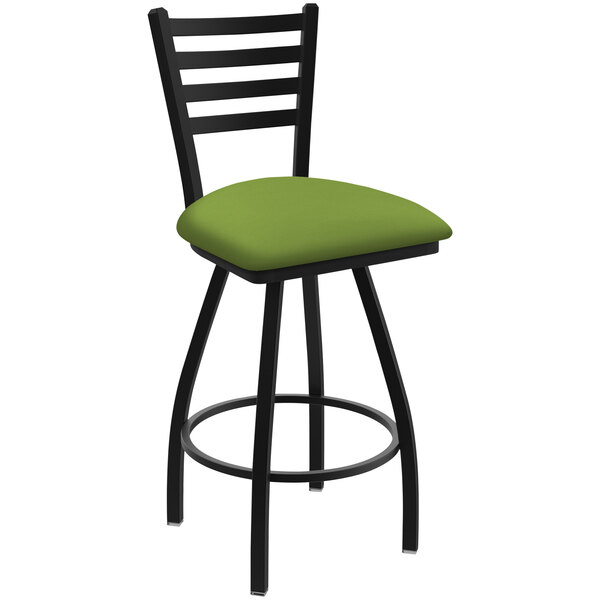 Holland Bar Stool XL 410 Jackie 30" Ladderback Swivel Bar Stool with