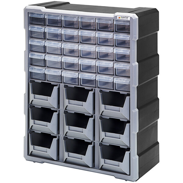 Quantum 6 1/4 x 15 x 18 3/4 Plastic Drawer Cabinet with 30