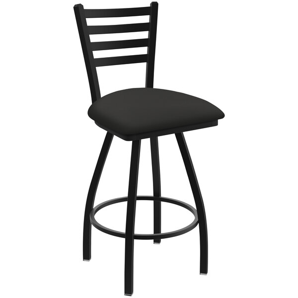 Holland Bar Stool XL 410 Jackie 30" Ladderback Swivel Bar Stool with