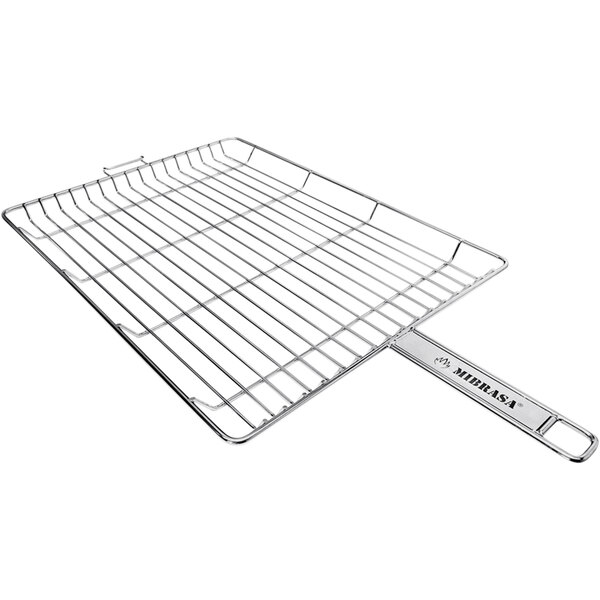 Mibrasa 15 11/16" x 11 13/16" x 13/16" Stainless Steel Wire Grill
