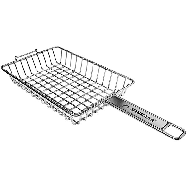 Mibrasa 9 13/16" x 6 5/16" x 1 5/8" Stainless Steel Wire Classic Grill