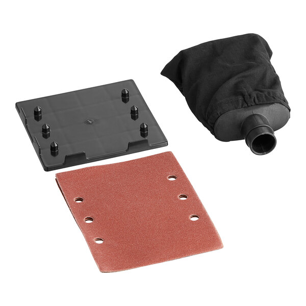 Genesis 1/4 Sheet Palm Sander with Dust Bag and Sandpaper Assortment