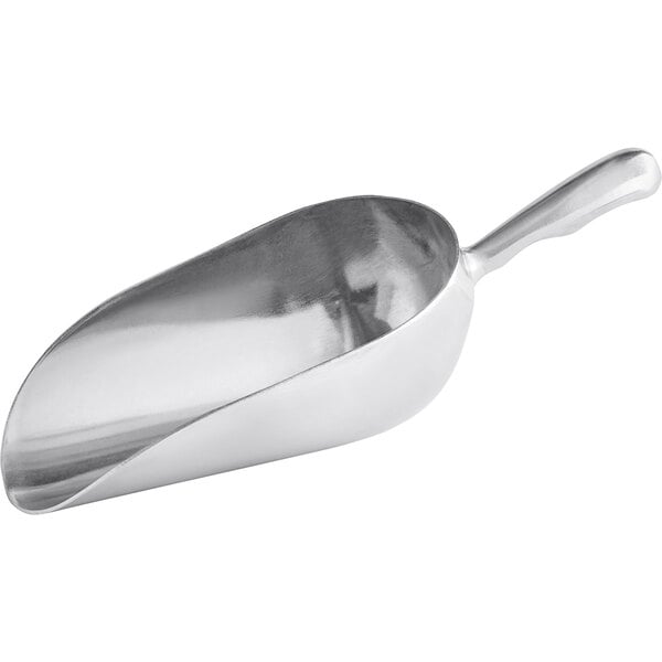 Choice 38 oz. One-Piece Aluminum Scoop