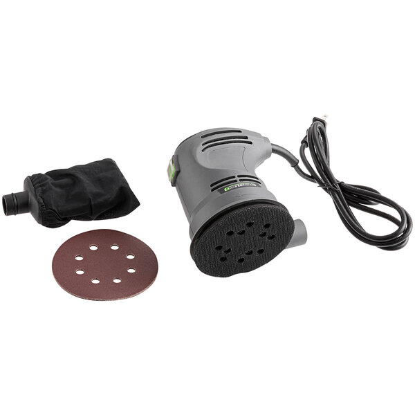 Genesis 5" Random Orbit Sander with Hook and Loop System, Dust Bag, and