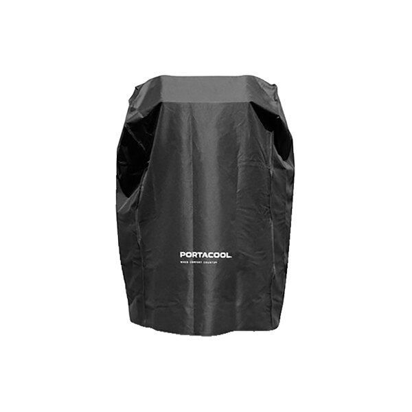 A black Portacool Jetstream 230 protective cover with white text.