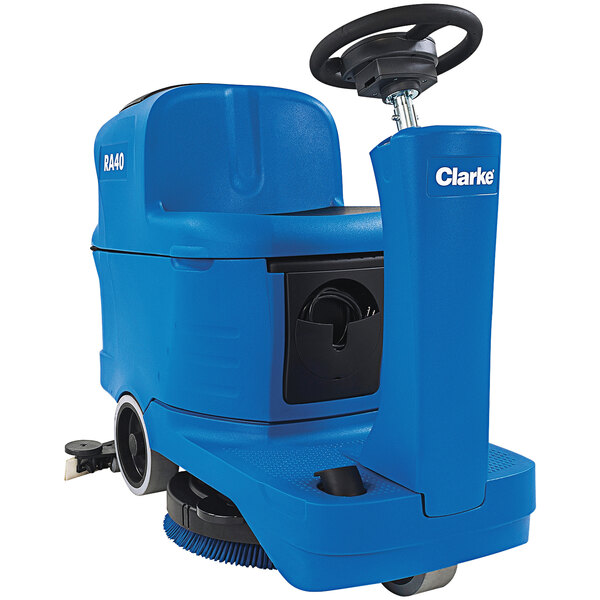 Clarke 56384073 RA40 20D 20" Cordless RideOn Disc Floor Scrubber with