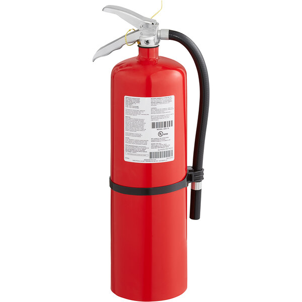 Badger Advantage ADV10 10 lb. Dry Chemical ABC Fire Extinguisher with Wall Bracket Tagged and