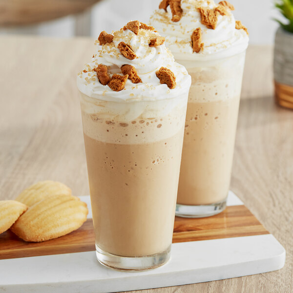 The Frozen Bean Single Serve Double Shot Cookie Butter Latte Blended
