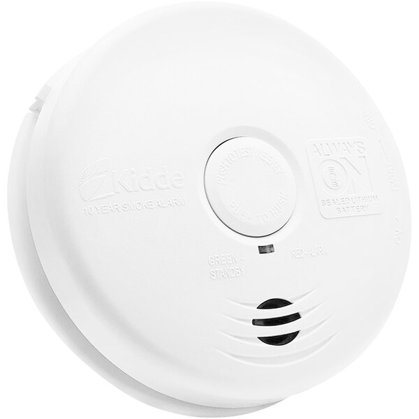 Kidde Hardwired Interconnectable Smoke Alarm with 9V LithiumIon Backup