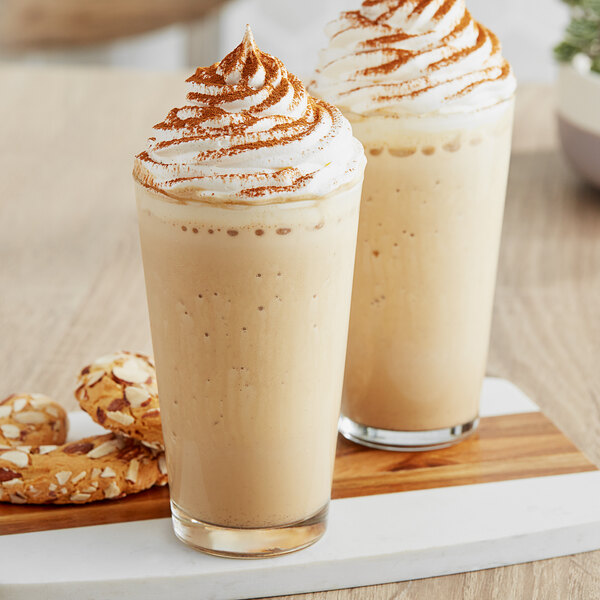 The Frozen Bean Single Serve Double Shot Pumpkin Spice Blended Ice