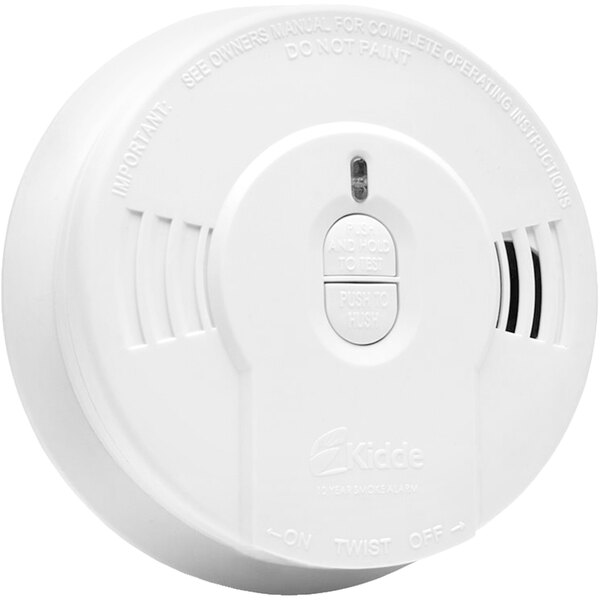 Kidde BatteryOperated Smoke Alarm with Hush 21008697