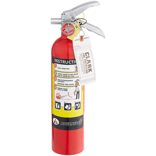 Badger Advantage ADV250 2.5 lb. Dry Chemical ABC Fire Extinguisher