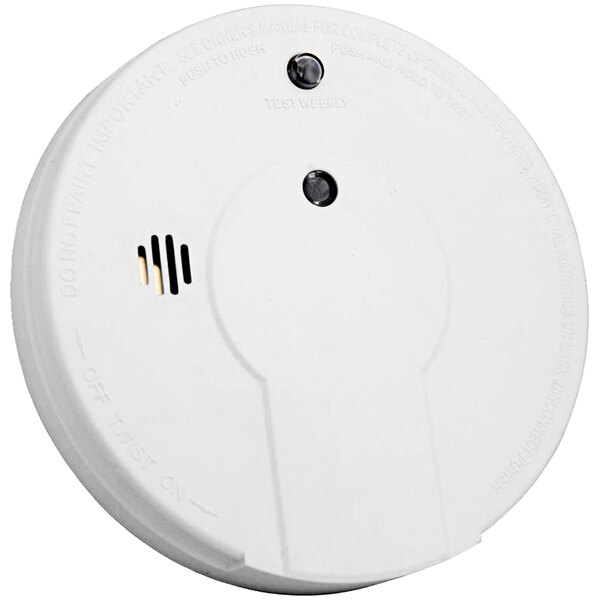 Kidde FireX Hardwired Interconnectable Smoke Alarm with 9V Backup