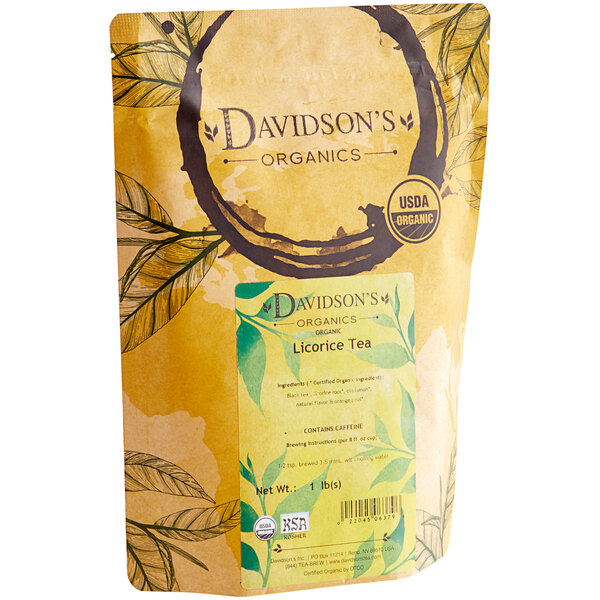 Davidson's Organic Licorice Tea Loose Leaf Tea 1 lb.