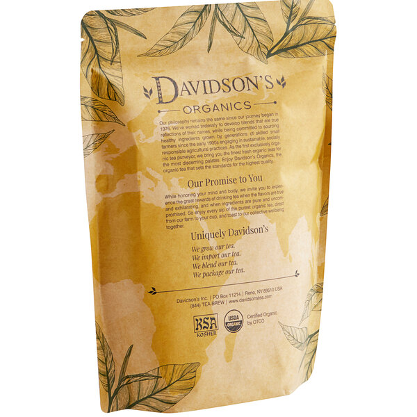 Davidson's Organic Licorice Chai Herbal Loose Leaf Tea 1 lb.