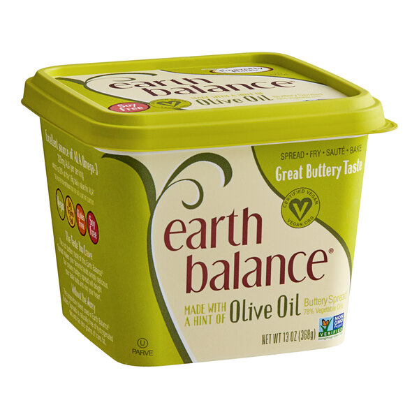 Earth Balance Vegan Olive Oil Buttery Spread 13 oz. 6/Case