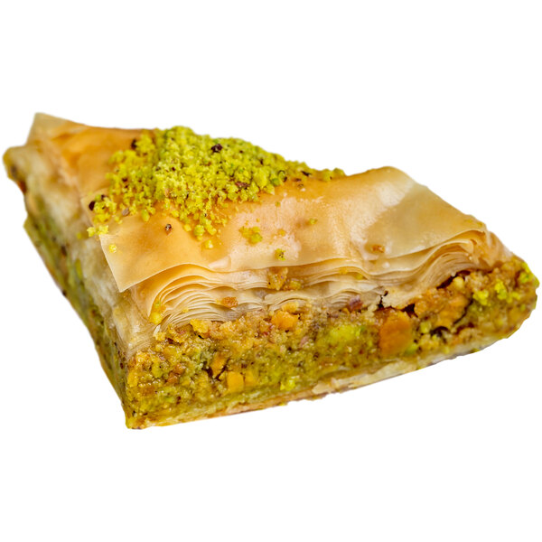 Baklava Bakery Pistachio Baklava Triangle 48/Tray