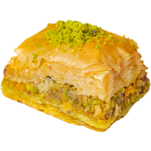 Baklava Bakery Pistachio Baklava Diamond 54/Tray