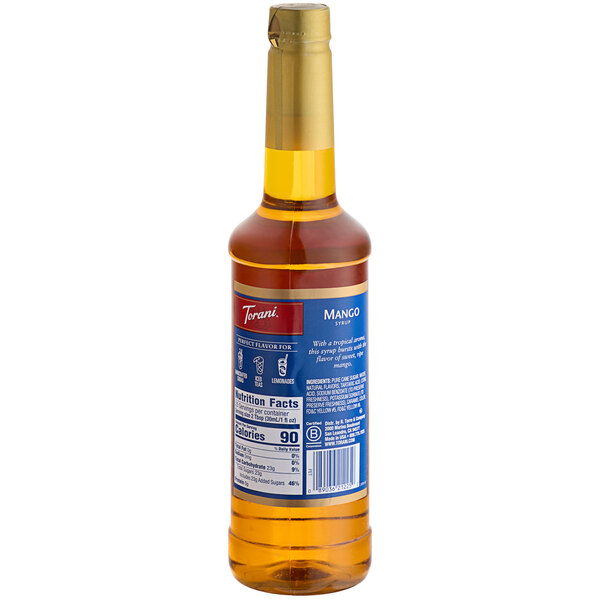 Torani Mango Flavoring Syrup 750 mL Plastic Bottle