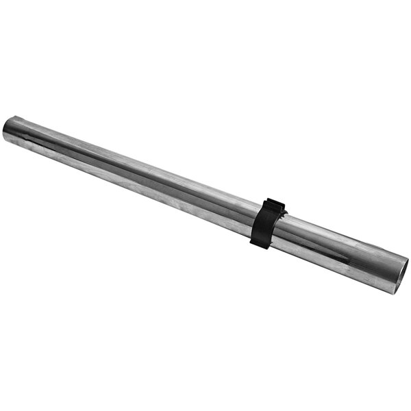 A stainless steel Tornado spot cleaner wand with a black handle.