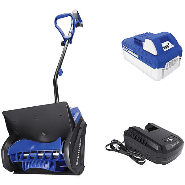 Snow Joe 24VSS13 13" iON+ Cordless Snow Shovel with 4.0 Ah Battery and