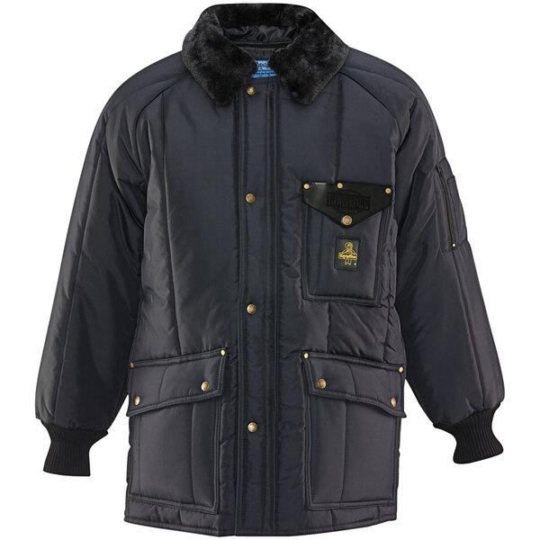 RefrigiWear IronTuff Siberian Navy Jacket 0358RNAV5XL 5XL