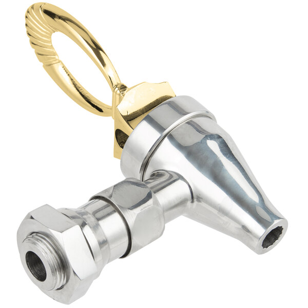 Vollrath 46274 Replacement Stainless Steel Spigot with Brass Handle for