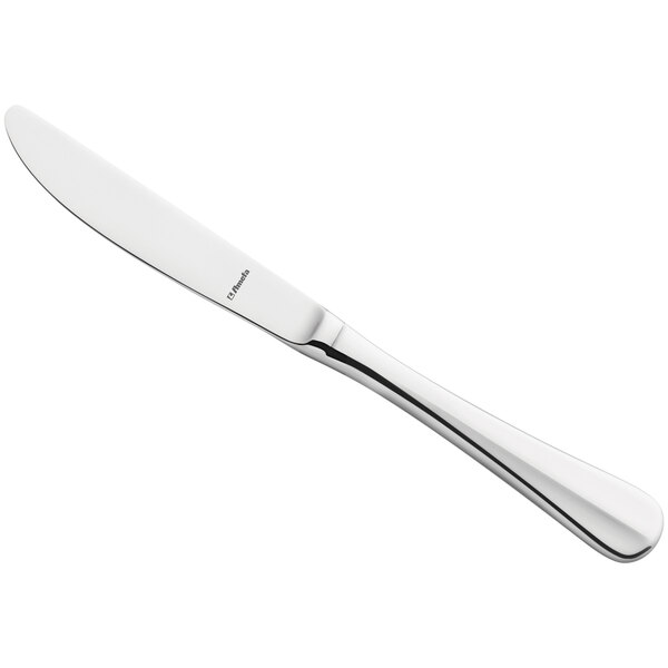 An Amefa stainless steel fruit knife with a silver handle.