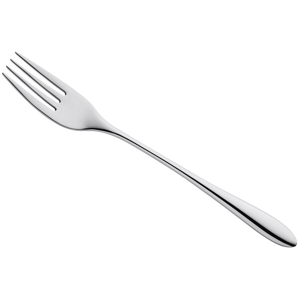 An Amefa Cuba stainless steel table fork with a silver handle.