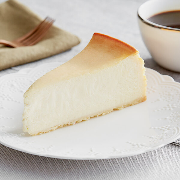 Eli's Cheesecake 10" Precut 14Slice Original Cheesecake 90 oz. 2/Case