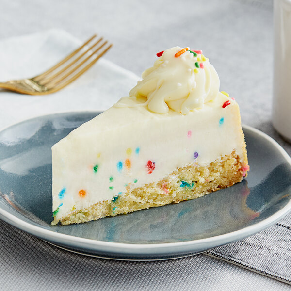 Eli's Cheesecake Precut Confetti Cheesecake 63 oz. 2/Case