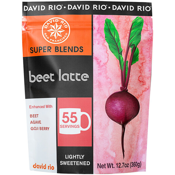 David Rio Super Blends Beet Latte Mix 12.7 oz.
