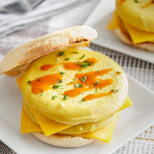 Bulk PlantBased Egg Patties, CrueltyFree & Vegan